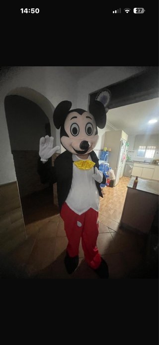 Disfraz Miki Mouse Nuevo Talla unica