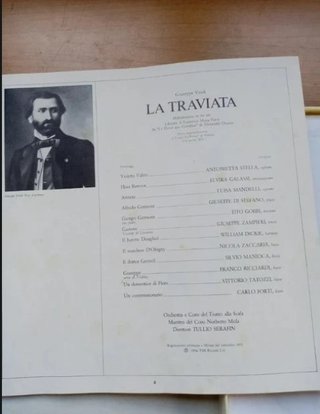Box Vinile La Traviata Vintage Set