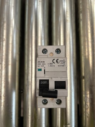 Interruptor Diferencial 2P 25A 300mA JVL16-63