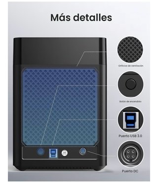 Docking Station 5 Bahias USB 3.0