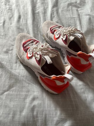 Zapatillas Nike React Vision Blancas Rojas