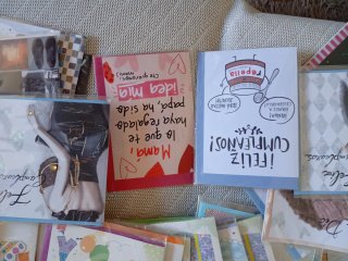Lote postales con sobre precintadas