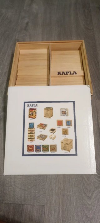 Juego de construcción Kapla de madera