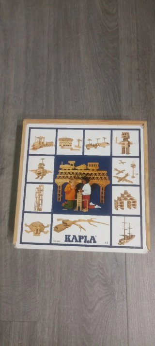 Juego de construcción Kapla de madera