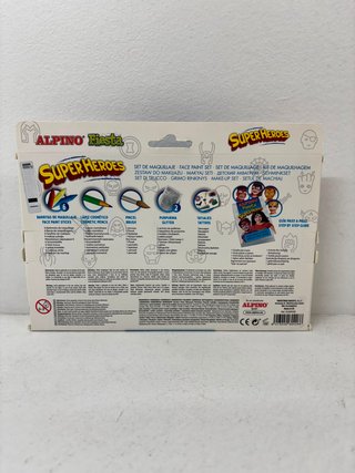 Alpino Maquillaje Facial Infantil 6 Barras Fiesta