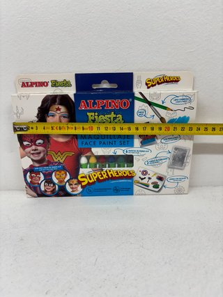 Alpino Maquillaje Facial Infantil 6 Barras Fiesta