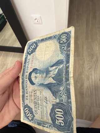 Billete 500 Pesetas Banco de España 1954