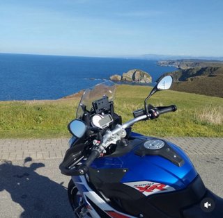 BMW S1000XR Azul/Blanco