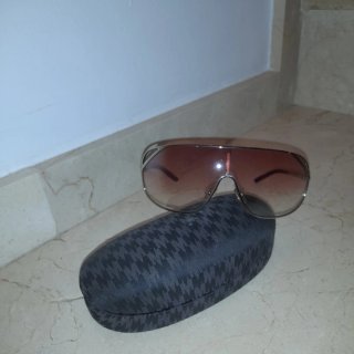 Gafas de sol Max Mara marrones y plateadas
