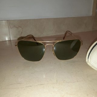 Gafas de sol Max Mara marrones y plateadas