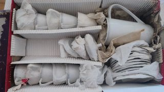 Juego de café de porcelana Babaria sin estrenar