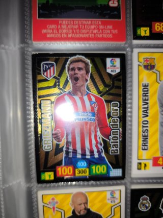 Griezmann Balón de Oro Adrenalyn XL 18-19