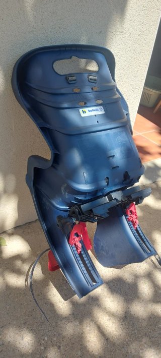 Silla bici infantil Bellelli azul