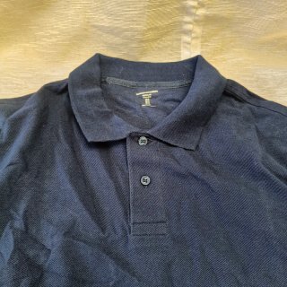 Amazon Essentials Polo Piqué Manga Corta Azul