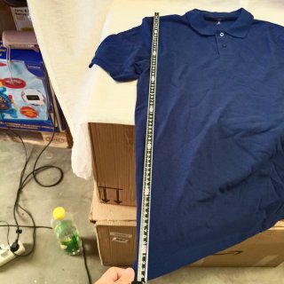 Amazon Essentials Polo Piqué Manga Corta Azul