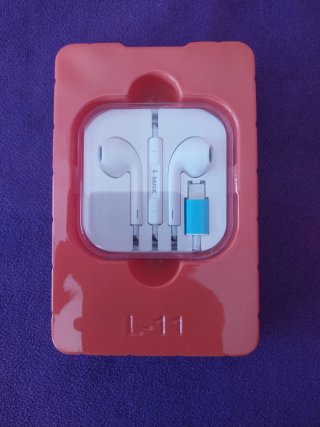 Auriculares i-MAX L-21 Lightning iPhone