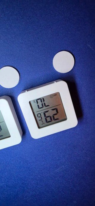 Set 2 Mini Termometro Igrometro Digitale LCD
