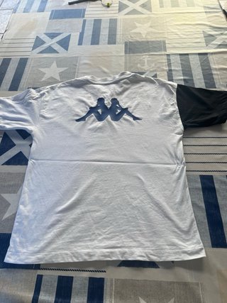 Camiseta Kappa blanca niño T.10