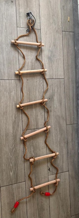 Escalera de cuerda infantil