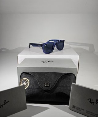Occhiali Ray Ban Wayfarer Trasparent Blue