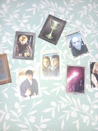 50 Cartas Harry Potter Coleccionables 2021