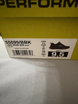 Scarpe Skechers Go Run 55099-BBK Uomo