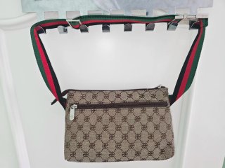 Riñonera Gucci Marrón Monogram