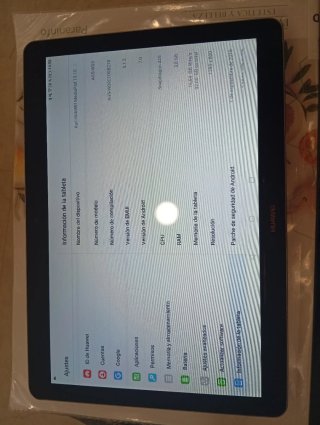 Tablet Huawei MediaPad T3 10, RAM 3GB/32 GB Gris