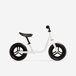 Bicicleta sin pedales niños 10 pulgadas Runride 100 blanco