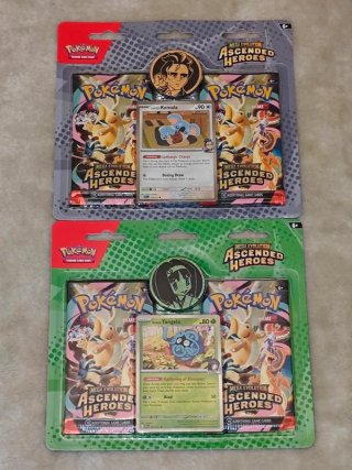 2 Blisters Pokémon TCG Ascended Heroes