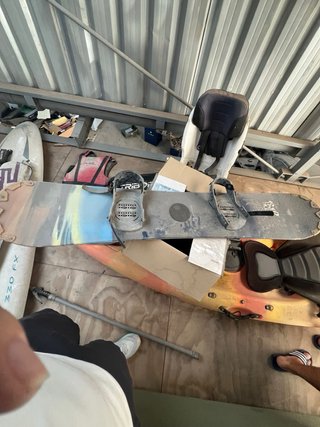 Tabla Snowboard Santa Cruz 156cm + Fijaciones