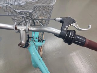 Bicicleta paseo niña/o azul