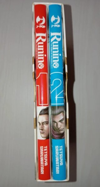 Manga Runin (J-Pop) - completo con cofanetto.