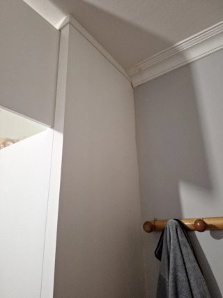 Armario empotrado madera blanco