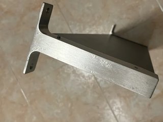 Estantería pared Ikea madera y metal