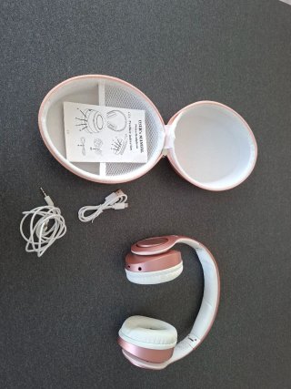 Cuffie Bluetooth Wireless Rosa