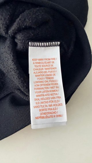 Sudadera Levi's Negra con Capucha Talla 16A niño