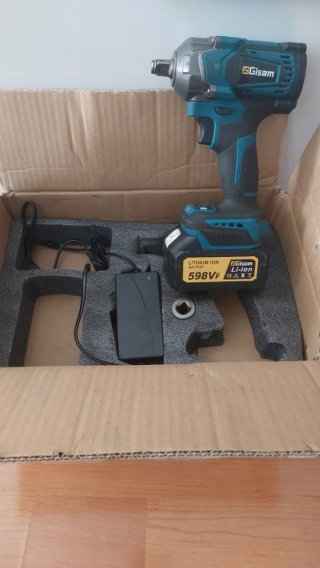 Pistola impacto Gisam 598V Li-ion