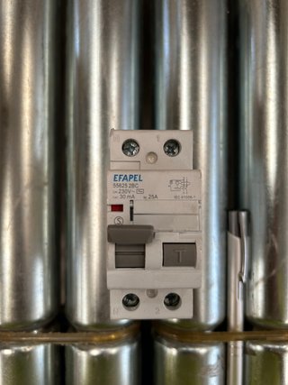 Interruptor Diferencial Efapel 2P 25A 30mA