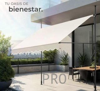 Toldo plegable para balcón