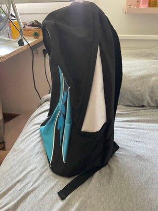 Mochila deportiva SIUX negra y azul