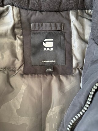 Parka Negra G-Star RAW