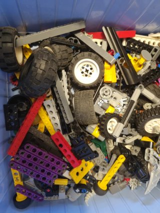 Lego Technic pezzi sfusi misti