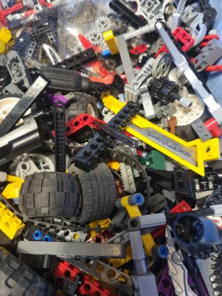 Lego Technic pezzi sfusi misti