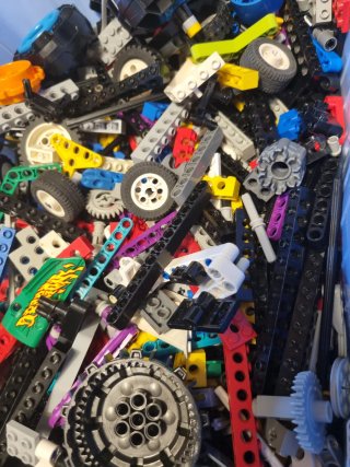Lego Technic pezzi sfusi misti
