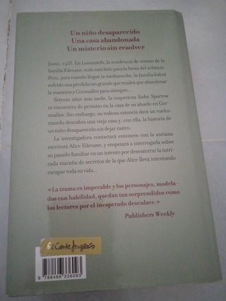 La hija del relojero.   El último adiós.