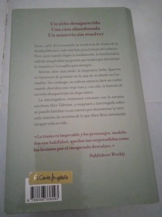 La hija del relojero.   El último adiós.