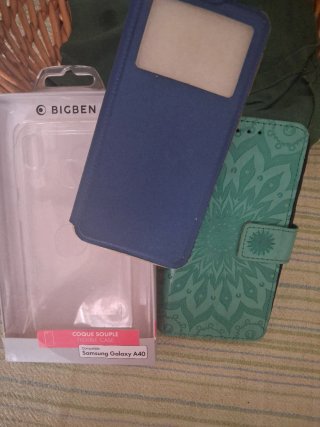 Lote 3 Carcasas Samsung Galaxy A40 BIGBEN