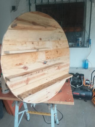 Estantería de pared luna