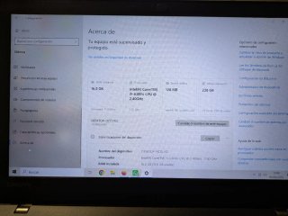 Portátil Lenovo ThinkPad T470 16GB RAM